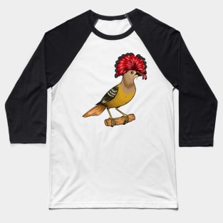 Royal flycatcher bird cartoon illustration Baseball T-Shirt